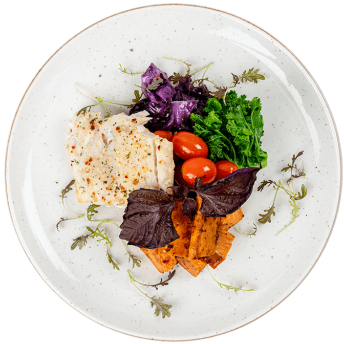 Athlete - Baked Cod (Wild-Caught Pacific Cod)